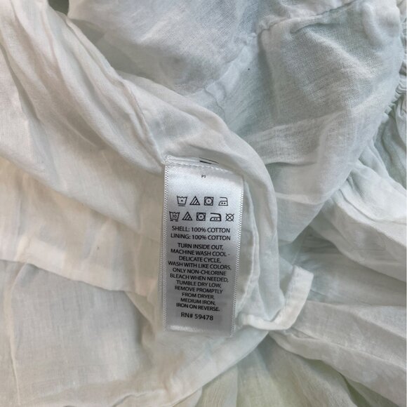 Tommy Bahama Girls Plaid Ruffle Sundress W/ Bloomers Blue Green Yellow Sz 6 - Picture 4 of 4